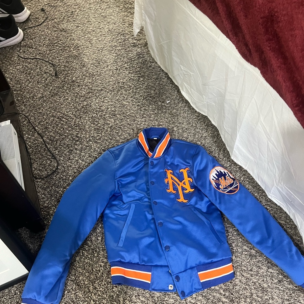 Mets bomber size small youth